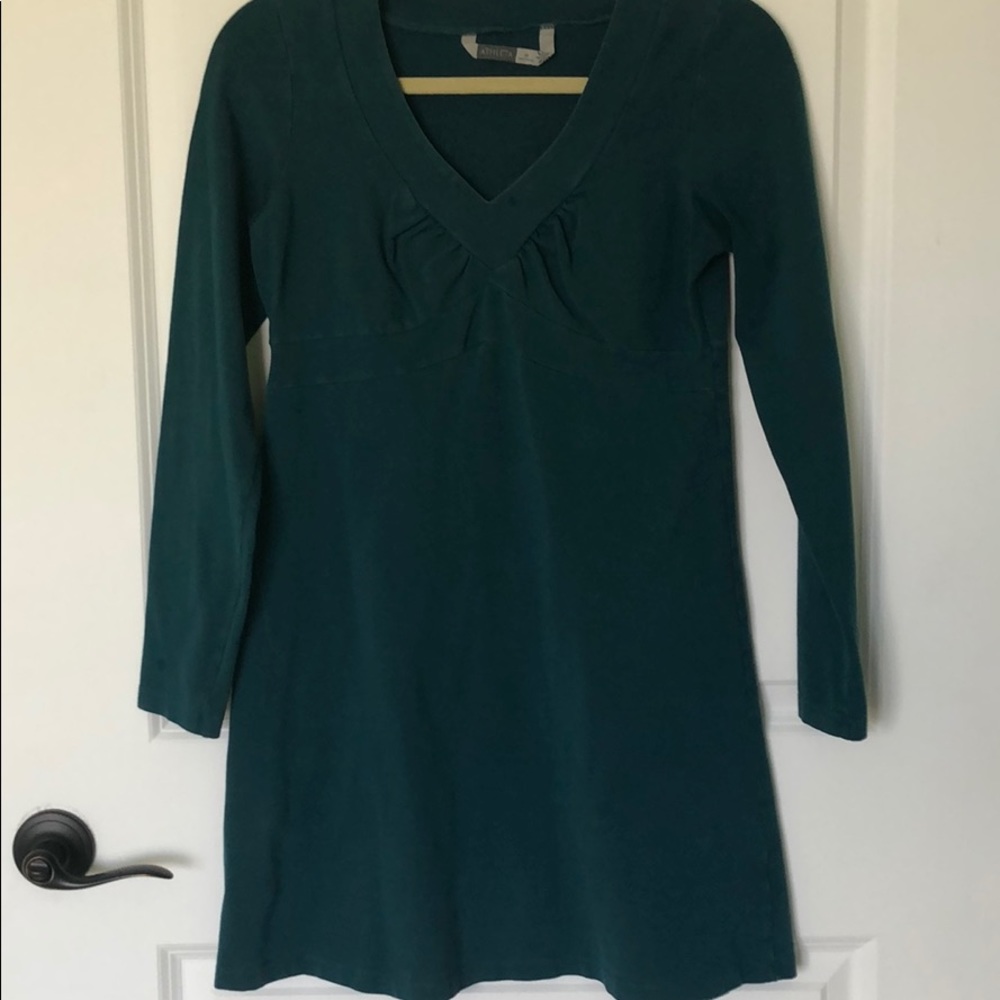 Athleta Senorita Sz SP Teal Dress